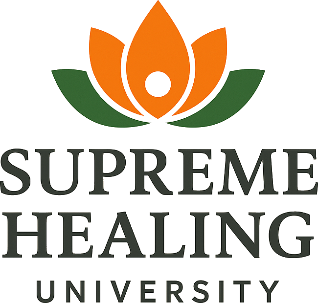 Supreme Healing University full logo
